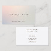 Elegant Modern Professional Template Sleek 名刺 (正面/裏面)