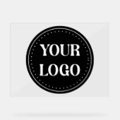 elegant, modern, refined, & editable.  アクリルサイン (正面)