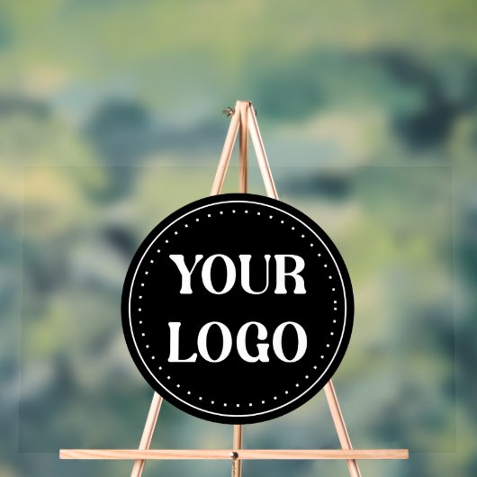 elegant, modern, refined, & editable.  アクリルサイン (ニュートラル)