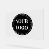 elegant, modern, refined, & editable.  アクリルサイン (傾斜)