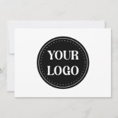 elegant, modern, refined, & editable.  サンキューカード (正面)