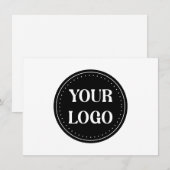 elegant, modern, refined, & editable.  サンキューカード (正面/裏面)