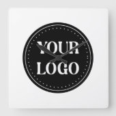 elegant, modern, refined, & editable.  スクエア壁時計 (正面)