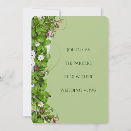 Elegant Modern Save the Date Card - Customizable 招待状 (裏面)