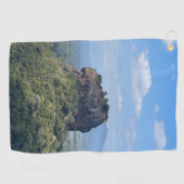 Elegant Modern Simple Custom Add Your Own photo ゴルフタオル (横)