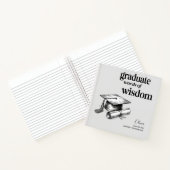 Elegant Modern Words Wisdom Graduation ノートブック (内部)