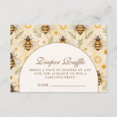 Elegant Mommy to Bee Diapper Raffle エンクロージャーカード (正面)