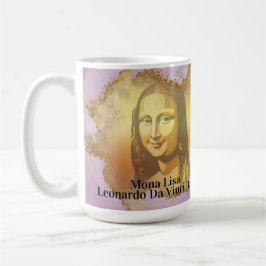 Elegant Mona Lisa Gioconda Leonardo Da Vinci コーヒーマグカップ