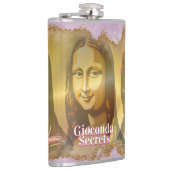Elegant Mona Lisa Gioconda Leonardo Da Vinci フラスク (右)