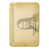 Elegant Mona Lisa Gioconda Leonardo Da Vinci Art バスマット (正面縦)