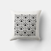  Elegant Monochromatic Square Pillow | Minimalist  クッション (裏面)