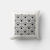  Elegant Monochromatic Square Pillow | Minimalist  クッション (正面)