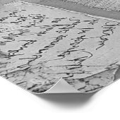 Elegant Monochromatic Victorian Goth Girl in Paris ポスター (角)