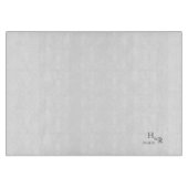 Elegant Monogram Cutting Board カッティングボード (正面)