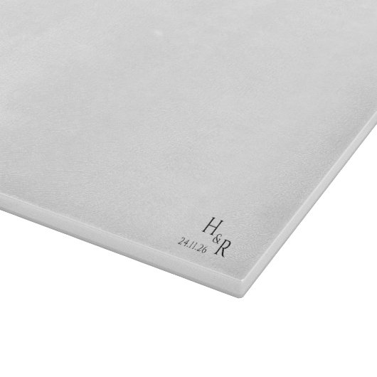 Elegant Monogram Cutting Board カッティングボード (角)