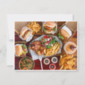 Elegant Monogram | Minimal Modern Photo Design ノートカード (裏面)