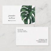 Elegant Monstera  名刺 (正面/裏面)