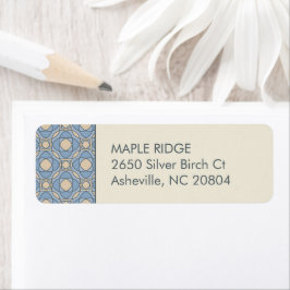 Elegant Mosaic Medical Spa Address Label ラベル