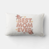 Elegant Mother & Daughter 3D Typography | Forever ランバークッション (裏面)