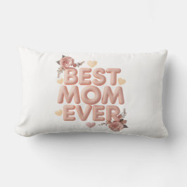Elegant Mother & Daughter 3D Typography | Forever ランバークッション