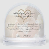 Elegant Mother of the Bride Photo Memory Keepsake (裏面)