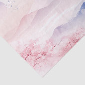 Elegant Mt. Fuji & Cherry Blossoms Japanese Art 薄葉紙 (詳細)