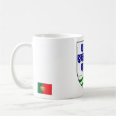 Elegant Mug Featuring India Portuguesa Crest コーヒーマグカップ (左)