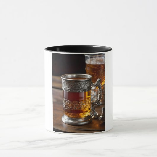 Elegant Mug with Stylish Logo | Custom Printed Mug マグカップ (中央)