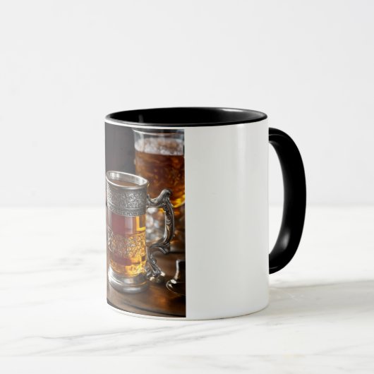 Elegant Mug with Stylish Logo | Custom Printed Mug マグカップ (正面右)