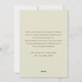 Elegant Multi-Photo Geometric Islamic Eid Mubarak  シーズンカード (裏面)