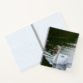 Elegant Mute Swan ノートブック (内部)