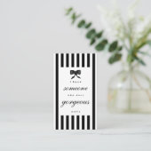 Elegant Nail Artist Beaty Salon Manicure QR Code 名刺 (スタンド正面)