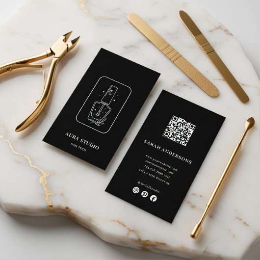 Elegant Nail Artist | Modern Manicurist Salon 名刺