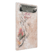 Elegant Nature Embossed mini clipboard  ミニクリップボード (アングル)