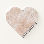 Elegant Nature Embossed spiral notebook  ノートブック (裏面)