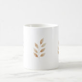 Elegant Nature-Inspired Coffee Cup in Neutral コーヒーマグカップ (中央)