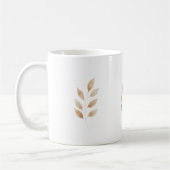 Elegant Nature-Inspired Coffee Cup in Neutral コーヒーマグカップ (左)