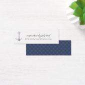 Elegant Nautical Anchor Wedding Website RSVP (デスク)