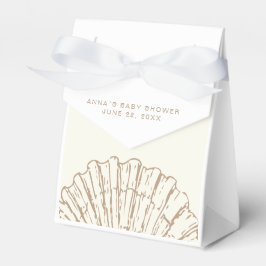 Elegant Nautical Clamshell Baby Shower フェイバーボックス