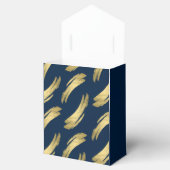 Elegant Navy Gold Foil Birthday Favor Boxes フェイバーボックス (オープン)