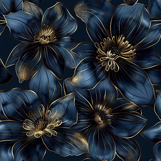 Elegant Navy Gold Towel Custom Name Kitchen Art キッチンタオル