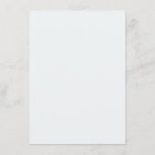 Elegant Navy Minimalist Border エンクロージャーカード (裏面)
