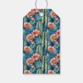 Elegant Navy Typographic Thank You ギフトタグ (裏面)