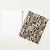 Elegant Neutral Abstract Geometric Notebook  プランナー手帳 (ディスプレー)