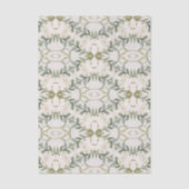 Elegant Neutral Floral Pattern 薄葉紙 (正面)