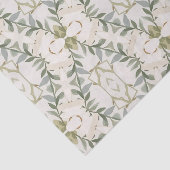 Elegant Neutral Floral Pattern 薄葉紙 (詳細)