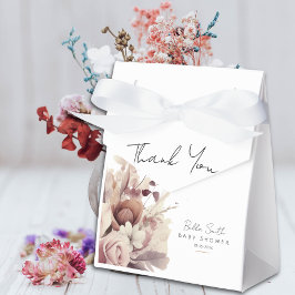 Elegant Neutral Gold Cradle Baby Shower フェイバーボックス