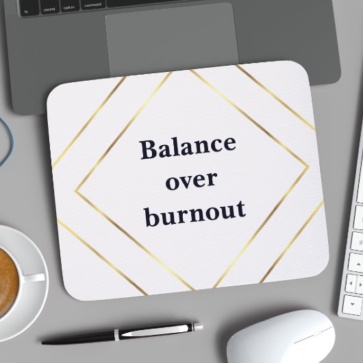 Elegant Neutral Minimalist マウスパッド