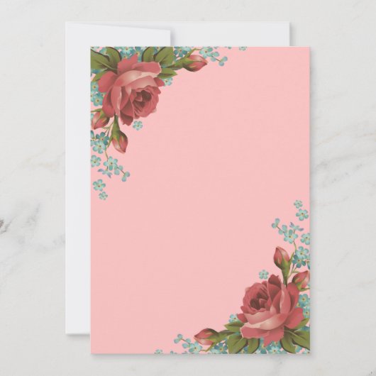 Elegant Neutral Wedding Invitation Design 招待状 (正面)