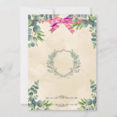 Elegant Neutral Wedding Invitation Design 招待状 (正面)